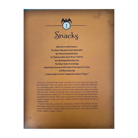 Tim Burton's Nightmare Before Christmas- Official Cookbook & Entertaining Guide - Picture 6 of 11
